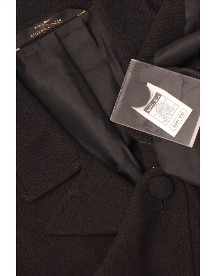 Женское пальто Marks & Spencer St. Michael UK 18 XL, черный полиэстер