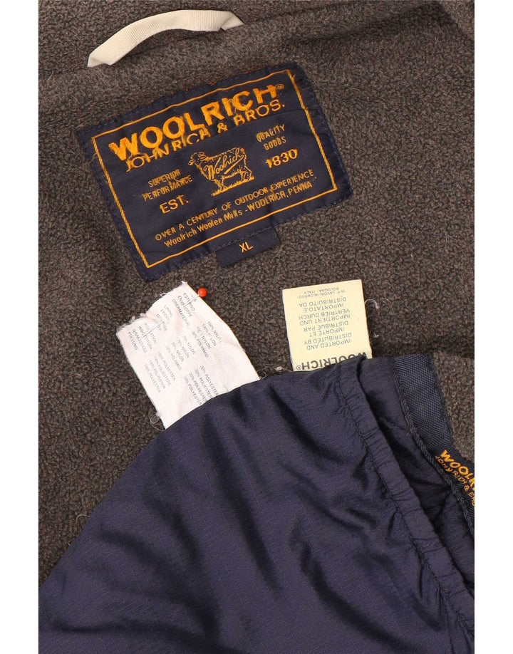 Мужская ветровка Woolrich UK 42 XL Бежевый нейлон
