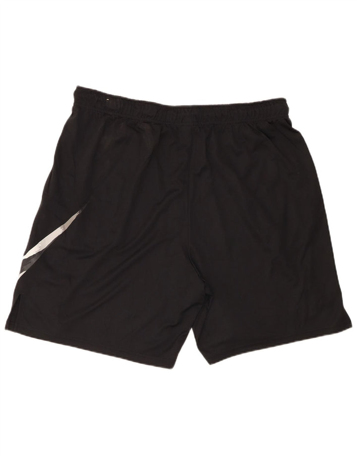 Мужские спортивные шорты Nike Dri Fit с графическим рисунком 2XL, черный полиэстер