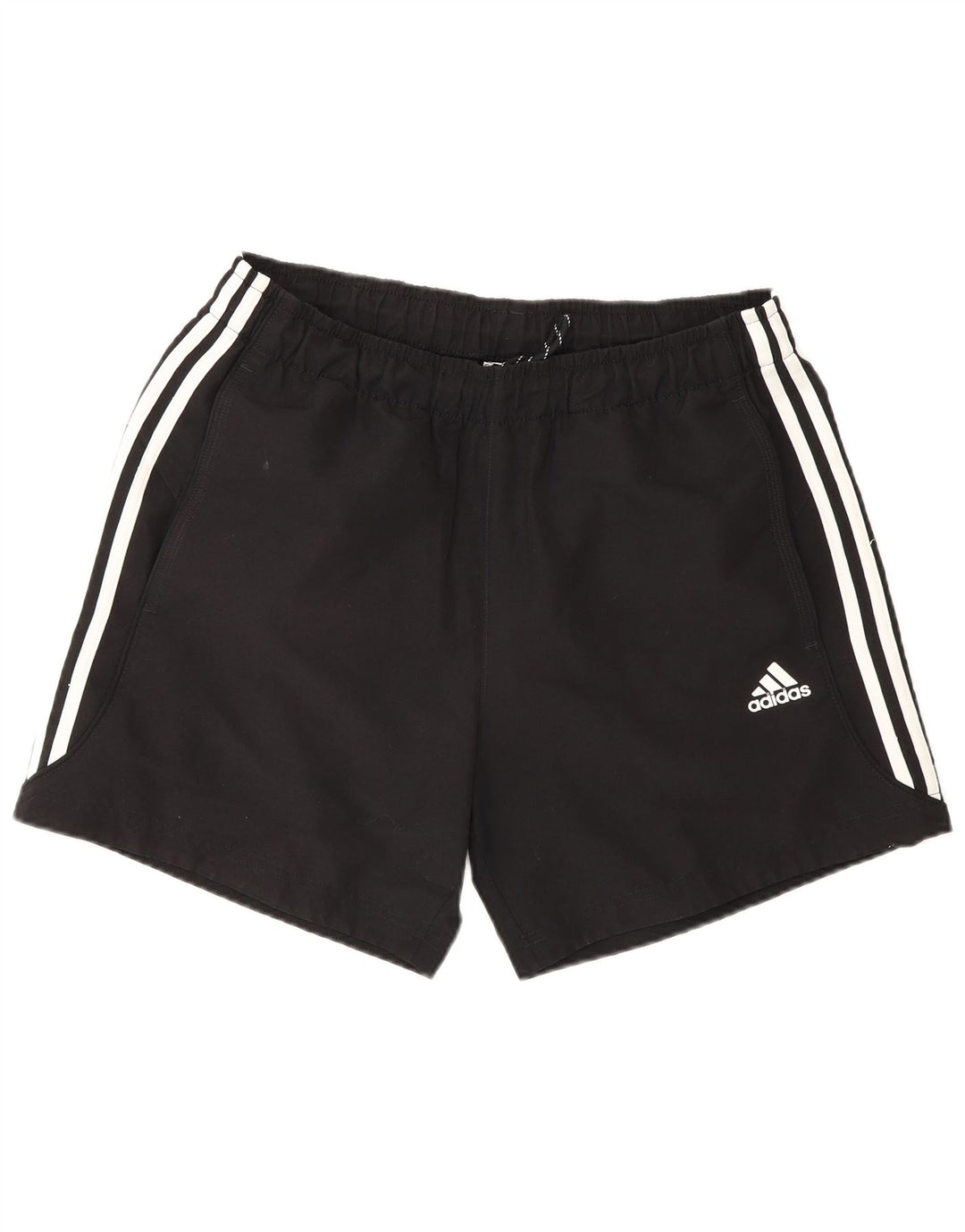 Мужские спортивные шорты Adidas Regular Fit, средние черные спортивные шорты из полиэстера