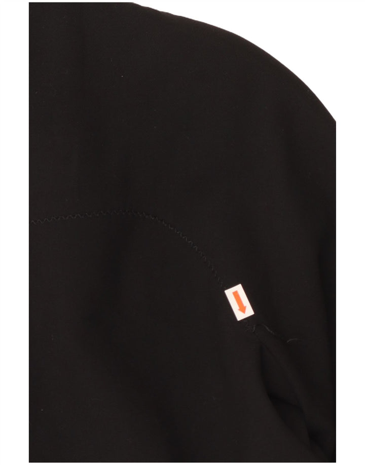 Женский пиджак VINTAGE UK 10, маленький черный полиэстер