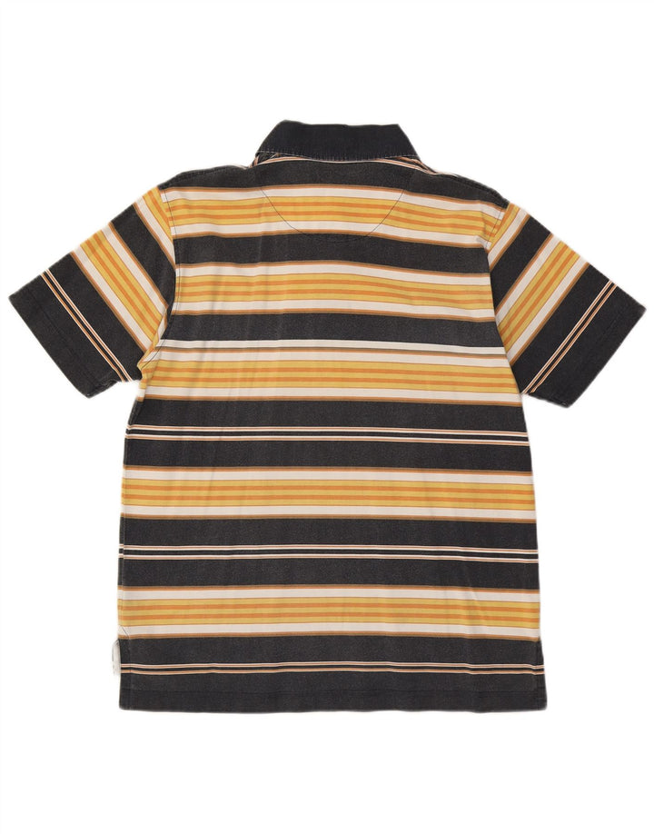 Мужская рубашка поло Marlboro Classics, маленькая хлопковая желтая полоска