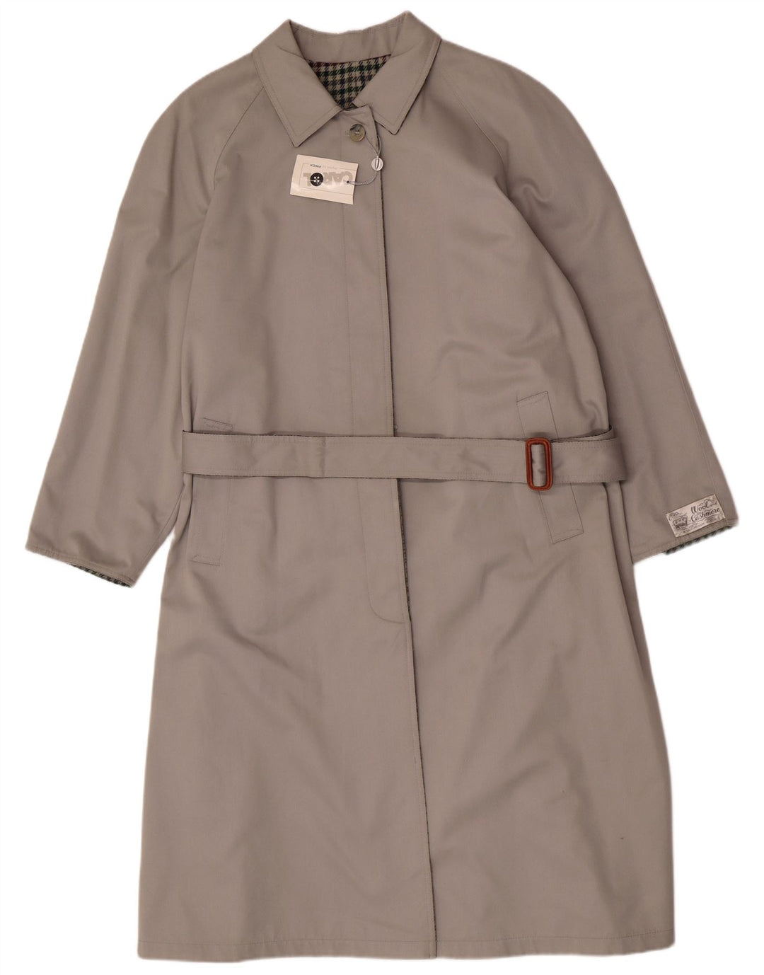 Женское двустороннее пальто Carol IT 48 XL серое из полиэстера
