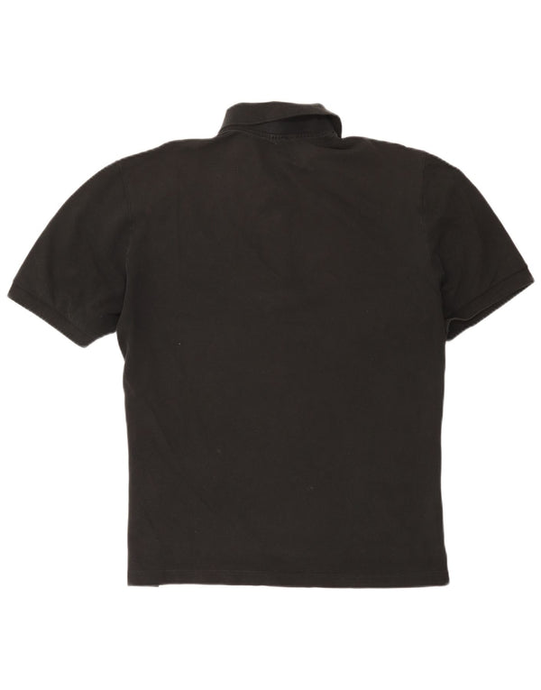 Мужская рубашка-поло Lacoste, размер 8, 3XL, черный хлопок