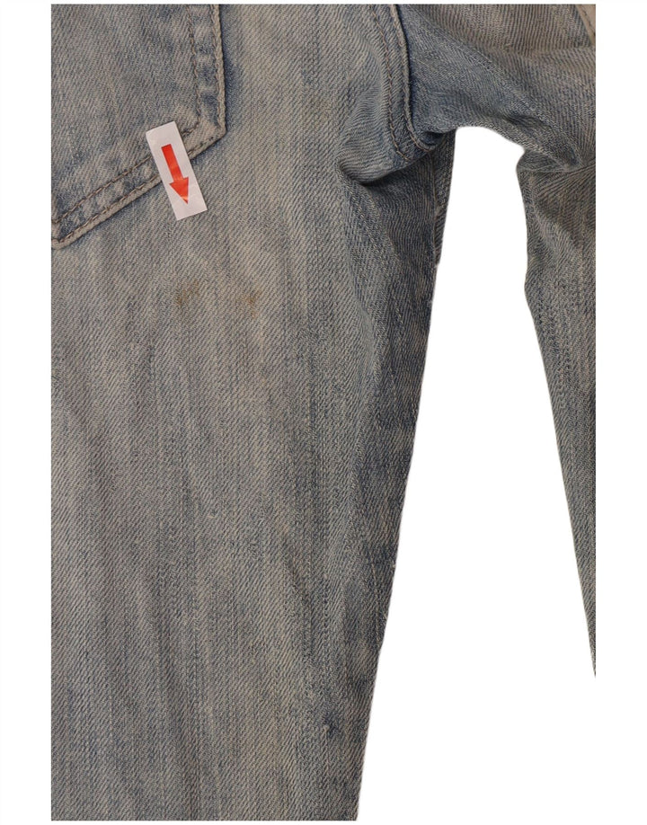 Женские прямые джинсы Armani W26 L34 синие