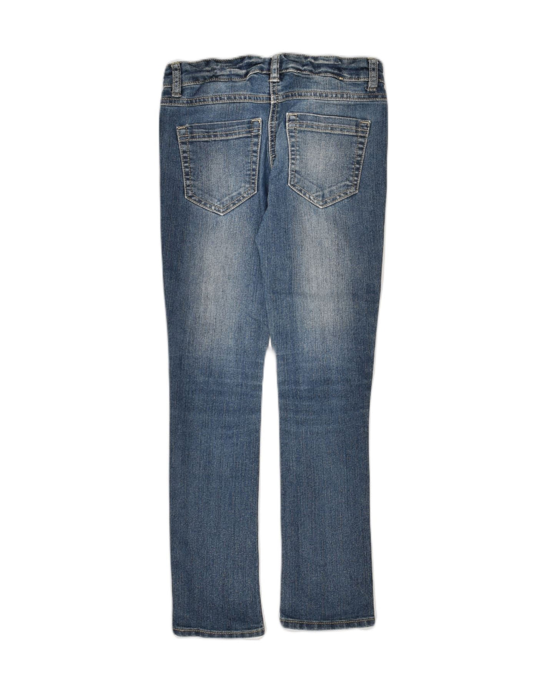 BENETTON Girls Slim Jeans 13-14 Years Large W24 L24 Navy Blue | Vintage Benetton | Thrift | Second-Hand Benetton | Used Clothing | Messina Hembry 