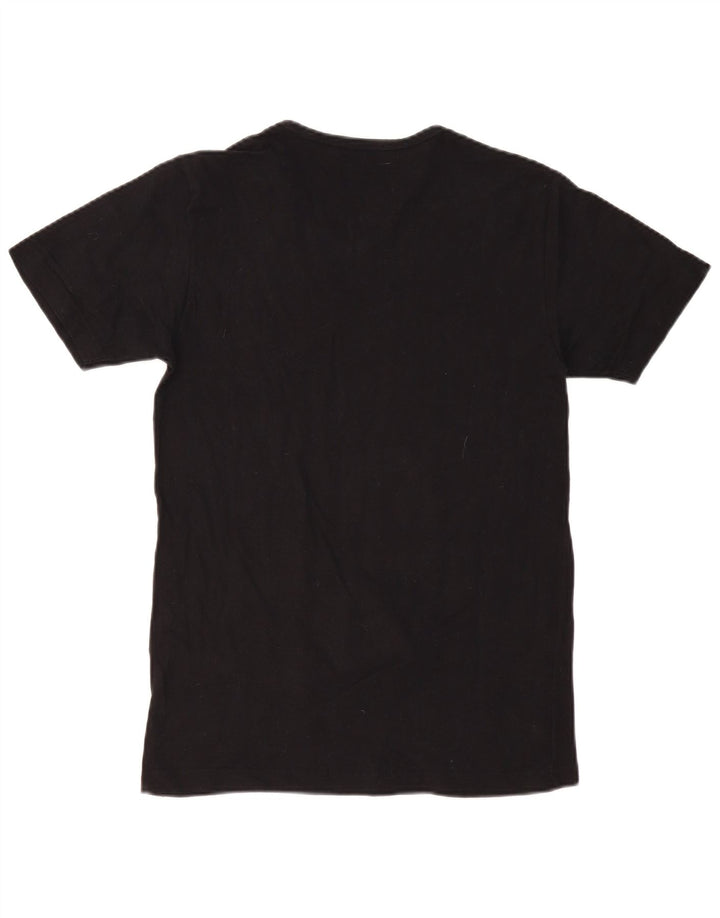 KAPPA Женская футболка Top UK 14, большой черный хлопок