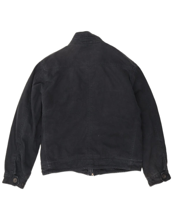 Мужская универсальная куртка Crew Clothing из шерпа UK 42 XL, темно-синий хлопок