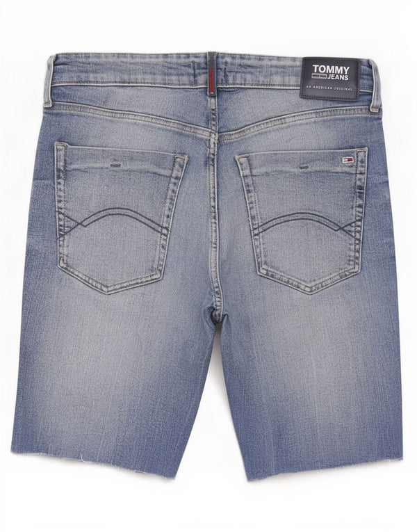 Мужские джинсовые шорты Tommy Hilfiger Thavar Slim W33, средний синий хлопок
