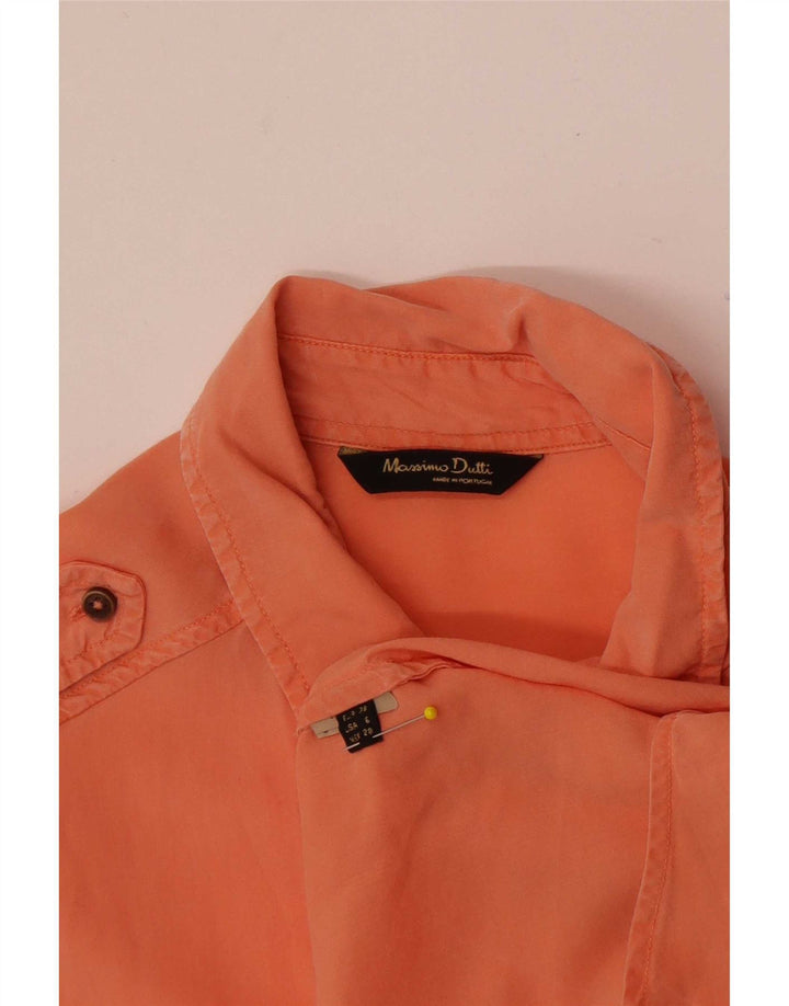 Женская рубашка Massimo Dutti EU 38, маленькая оранжевая