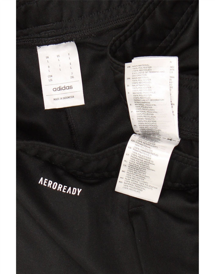 Мужские спортивные брюки ADIDAS Aeroready, большие черные, полиэстер