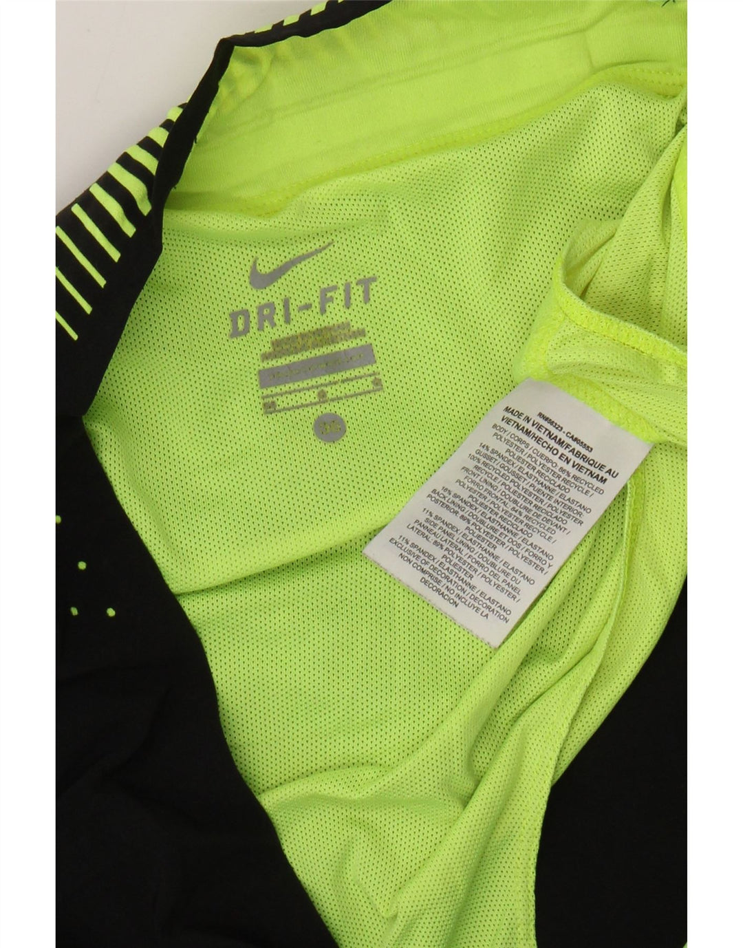 Мужские спортивные шорты Nike Dri Fit, средний черный полиэстер