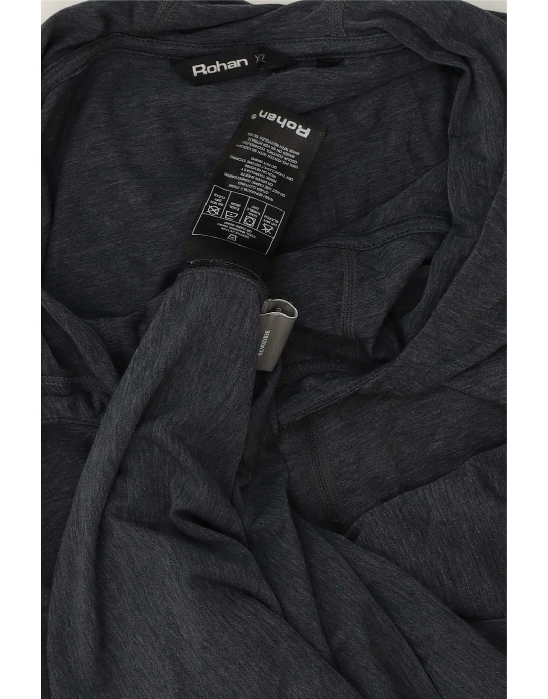 Мужской топ с капюшоном Rohan с длинным рукавом 2XL, серый полиэстер