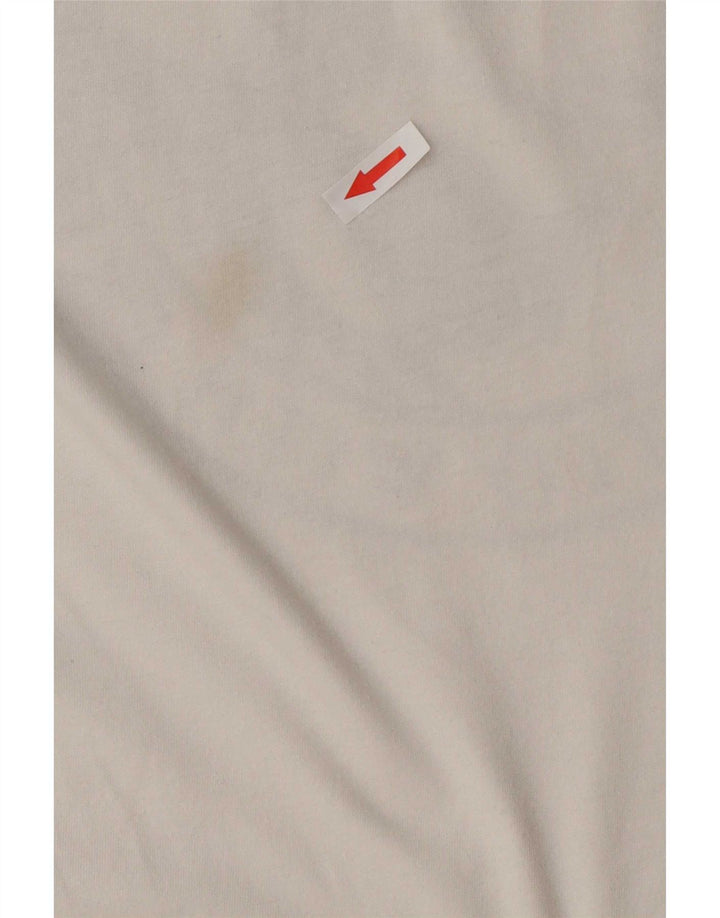 Мужская футболка с рисунком True Religion, топ XL, белый хлопок