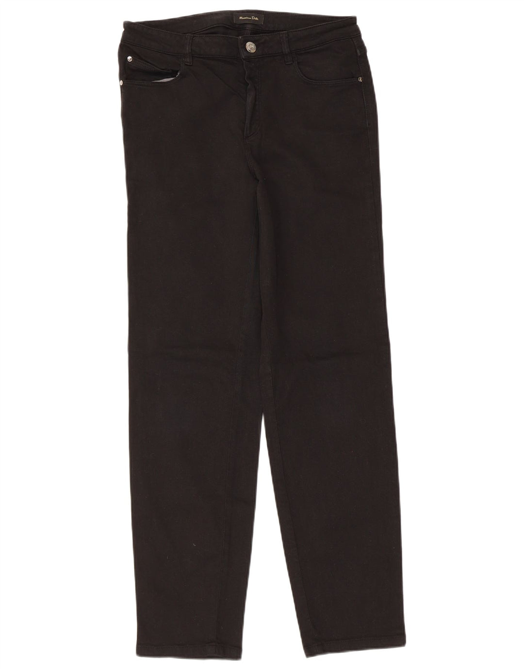 Женские узкие джинсы Massimo Dutti EU 38 Small W28 L28, черные