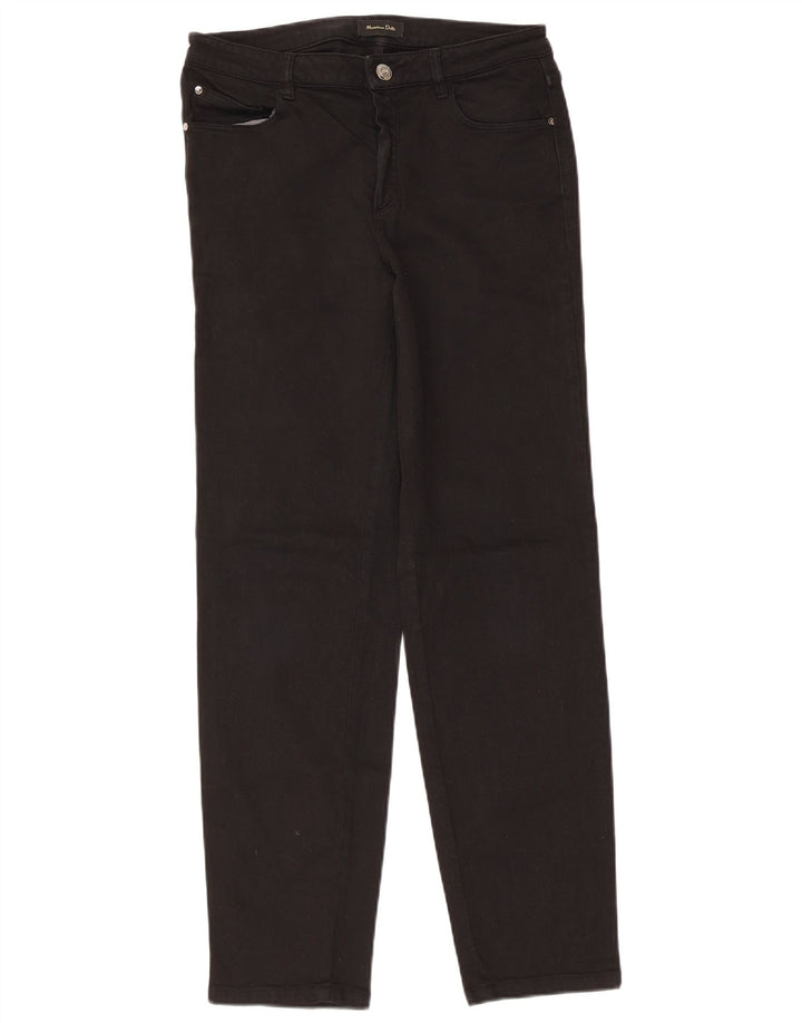 Женские узкие джинсы Massimo Dutti EU 38 Small W28 L28, черные