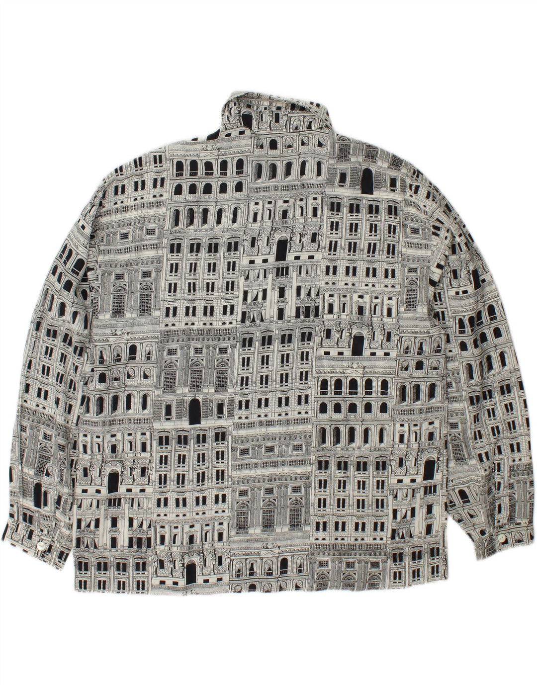 I BLUES Женская блузка-рубашка с рисунком IT 46, большая черная шелковая