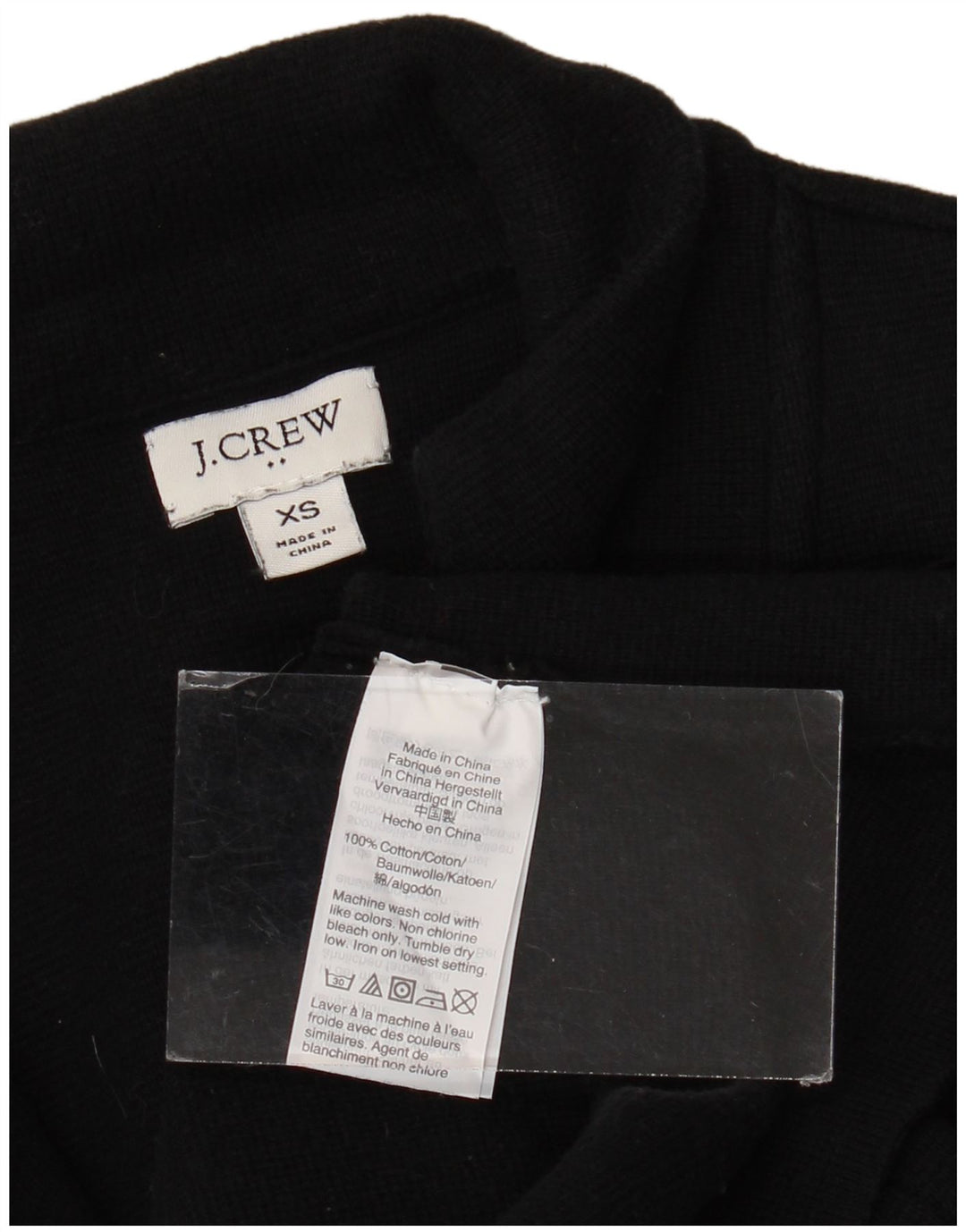Женский пиджак J. CREW на 2 пуговицах, Великобритания, 6 XS, черный хлопок