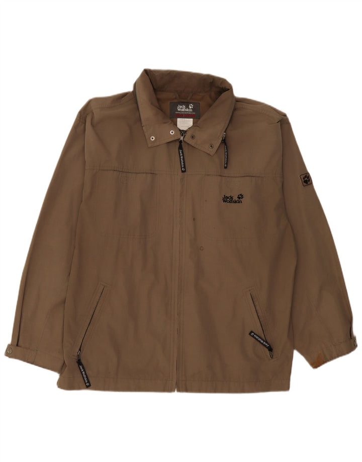 Мужская куртка Jack Wolfskin UK 42 XL, полиэстер цвета хаки
