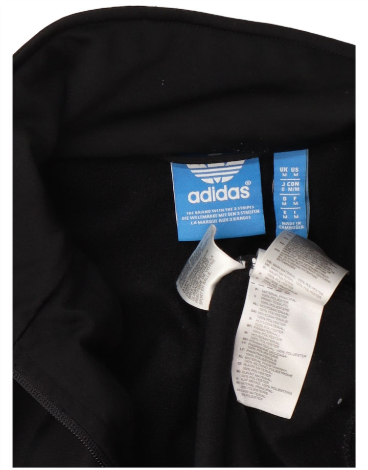 Мужская спортивная куртка Adidas, средний черный полиэстер