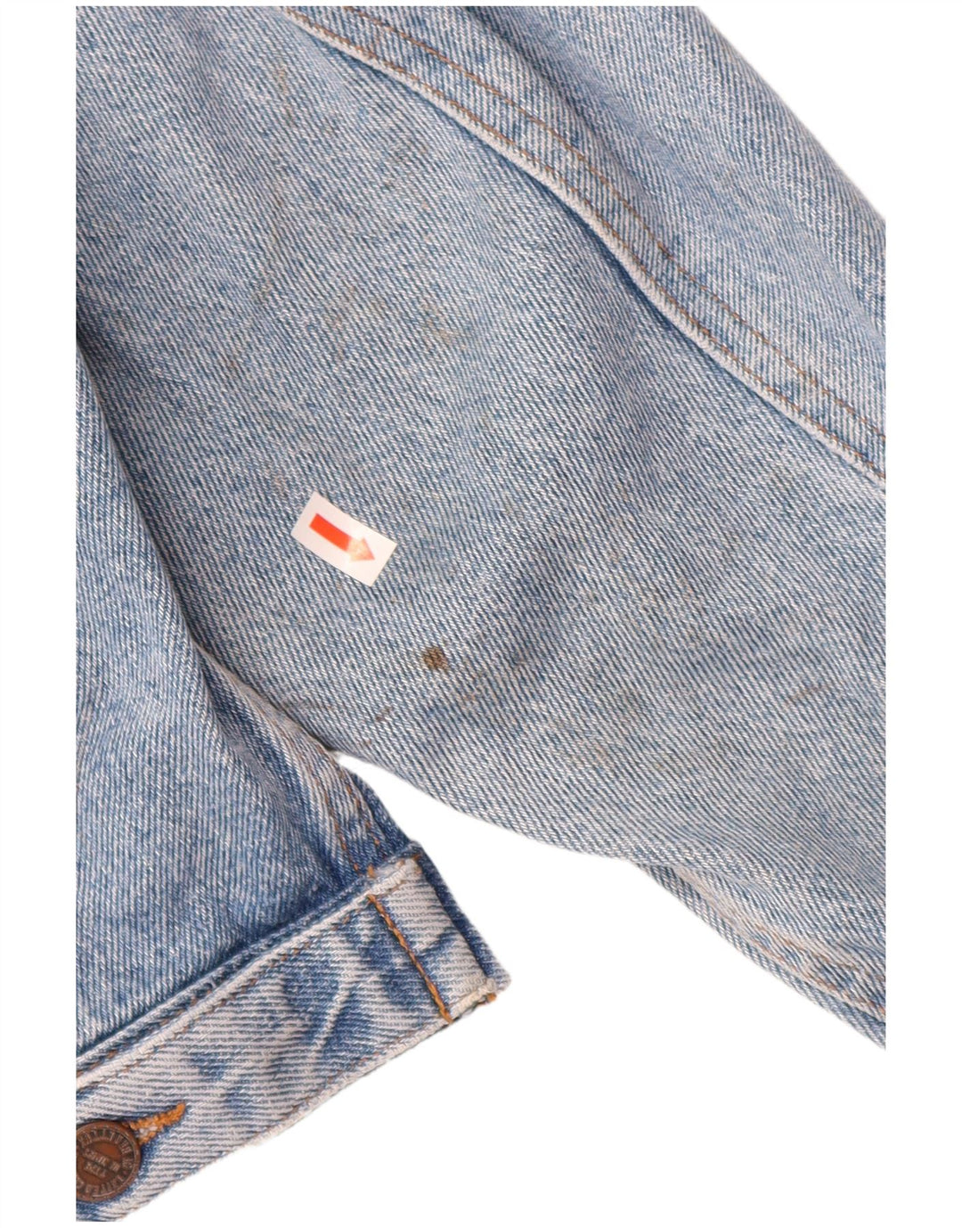 BENETTON Мужская джинсовая куртка IT 52 XL Синяя Хлопок