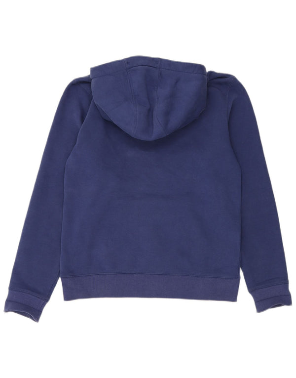 Женский джемпер с капюшоном с рисунком Animal UK 14, большой синий хлопок