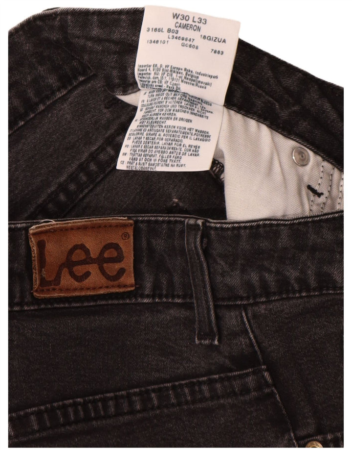 Женские прямые джинсы Lee Cameron W30 L28, черный хлопок