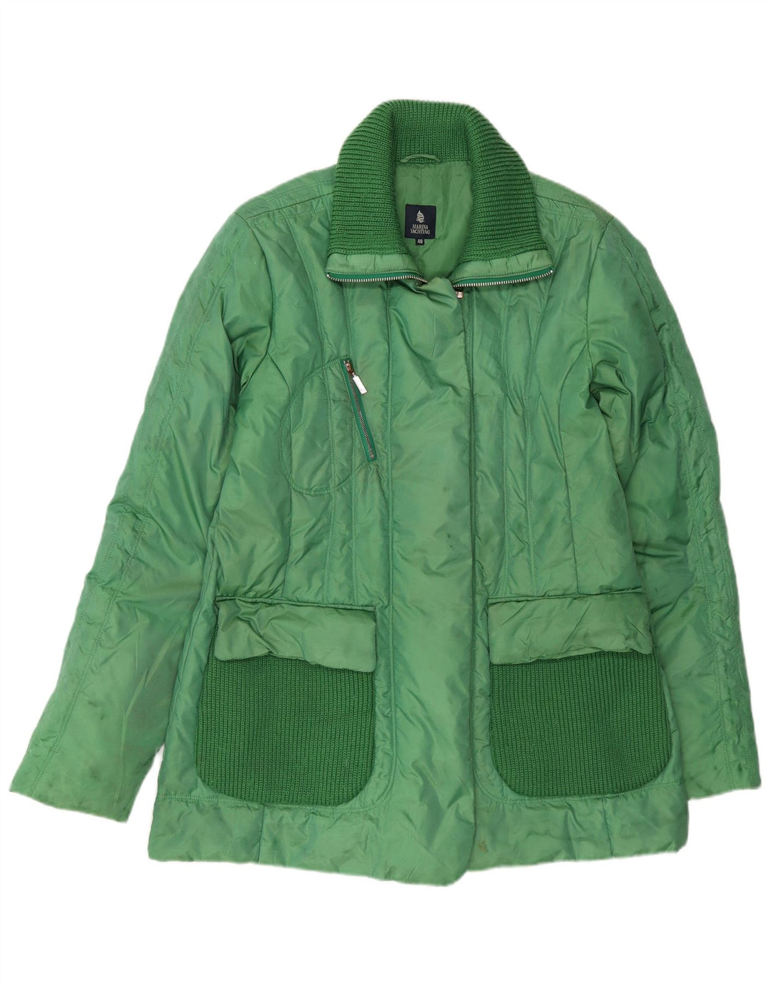 Женская утепленная куртка Marina Yachting IT 48 XL Зеленый Полиамид