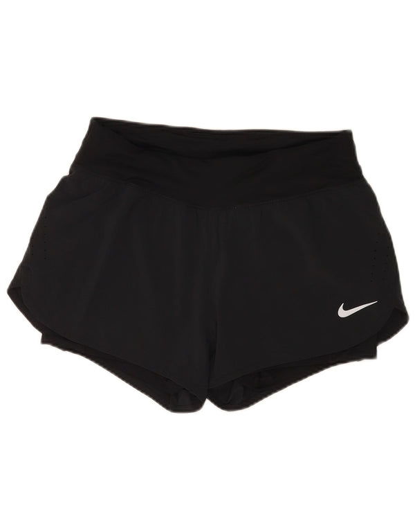 Женские спортивные шорты Nike Dri Fit UK 12, средний темно-синий, полиэстер