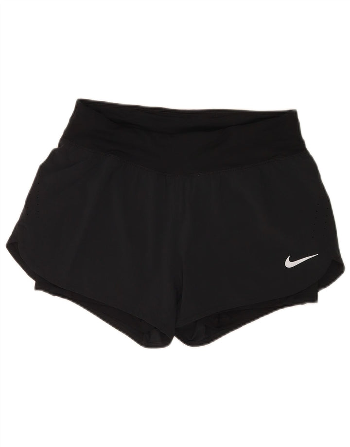 Женские спортивные шорты Nike Dri Fit UK 12, средний темно-синий, полиэстер