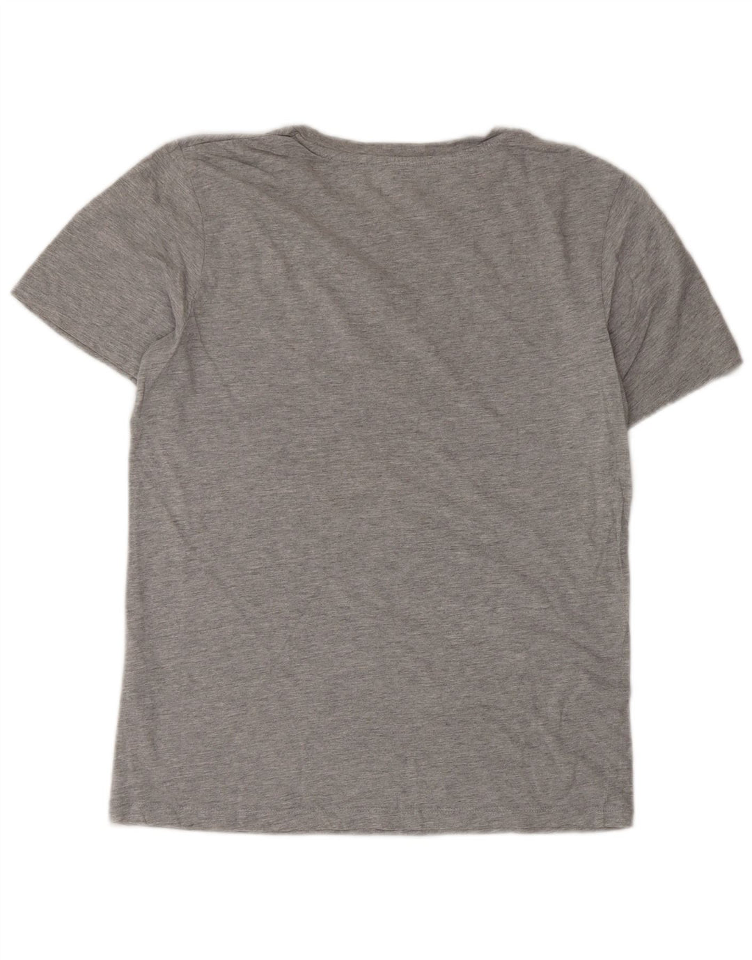 JACK & JONES Mens T-Shirt Top Small Grey Cotton