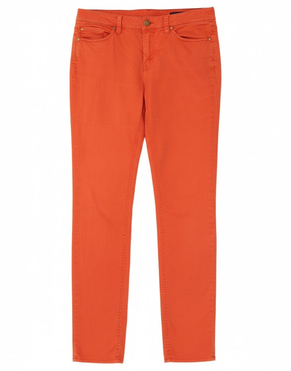 Женские повседневные брюки скинни Tommy Hilfiger US 8 Medium W32 L30 Оранжевые