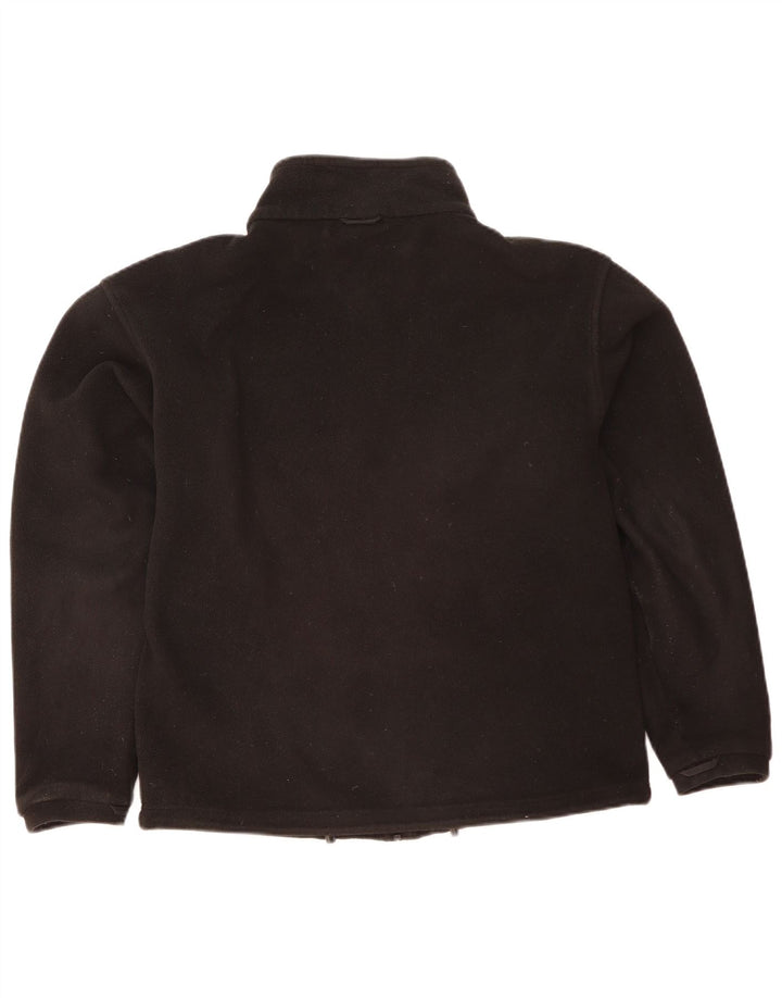 Мужская флисовая куртка Jack Wolfskin UK 36/38, средний черный полиэстер