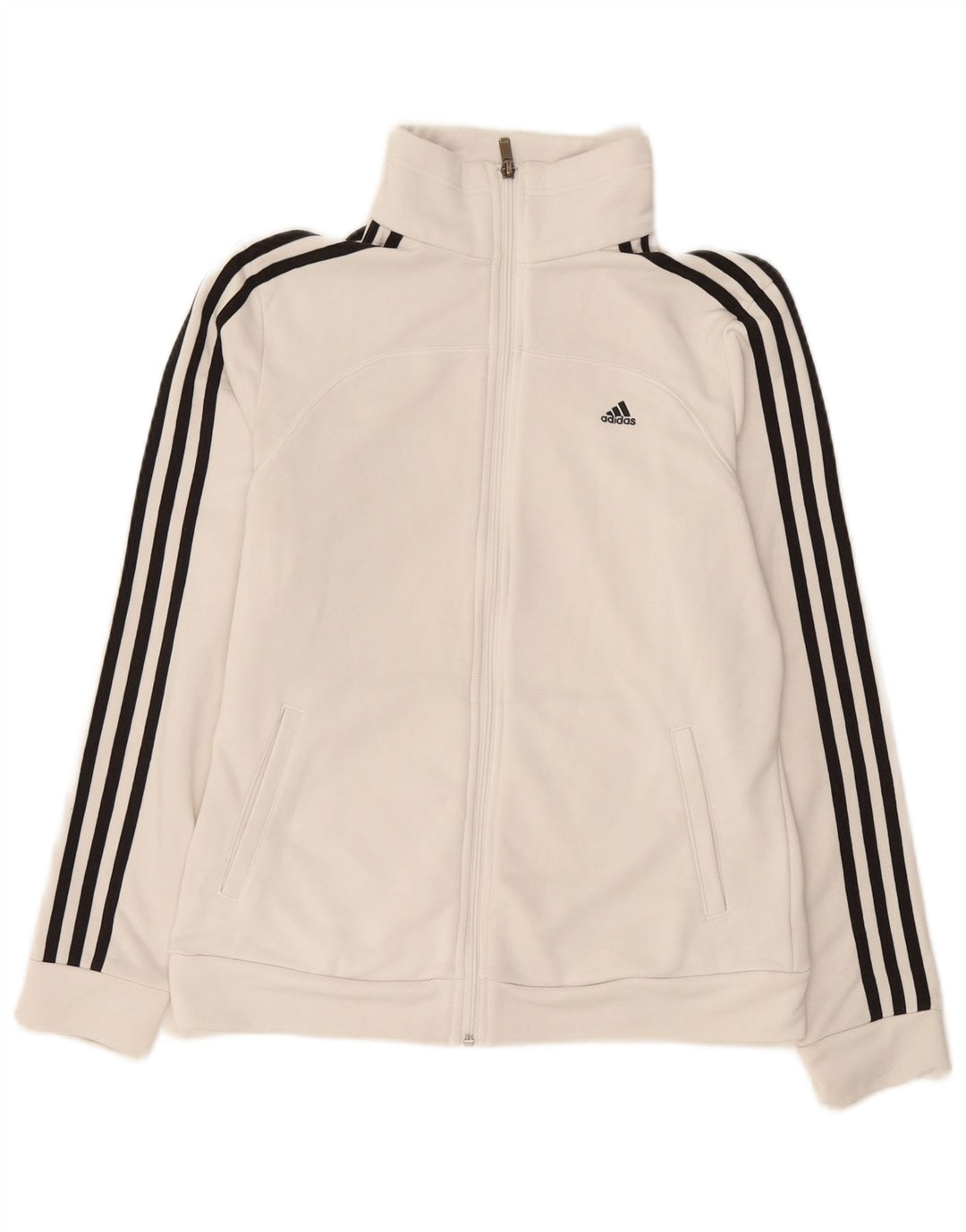 Женская спортивная куртка Adidas Climalite UK 12/14, средний белый