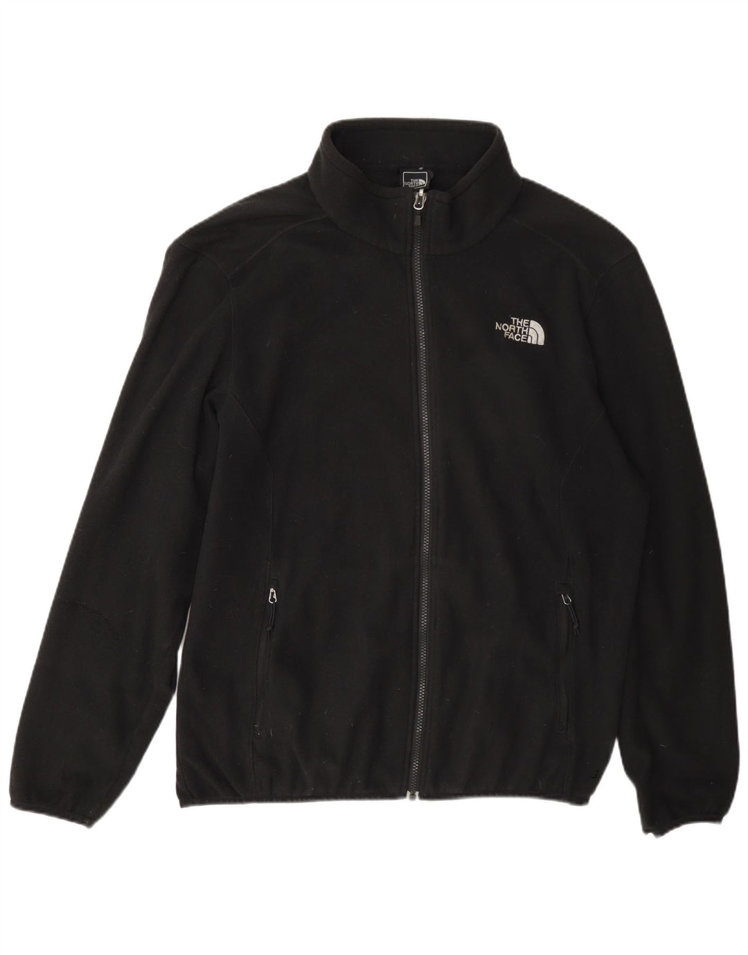 Мужская флисовая куртка с подкладкой The North Face UK 40, большая, черная, полиэстер