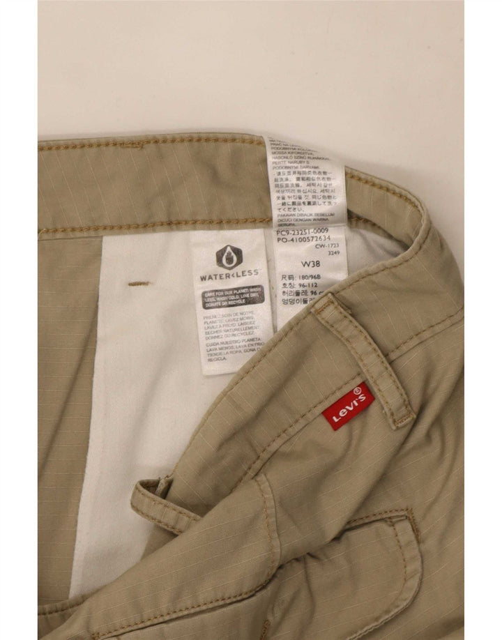 Мужские шорты карго Levi's W38 XL, бежевый хлопок