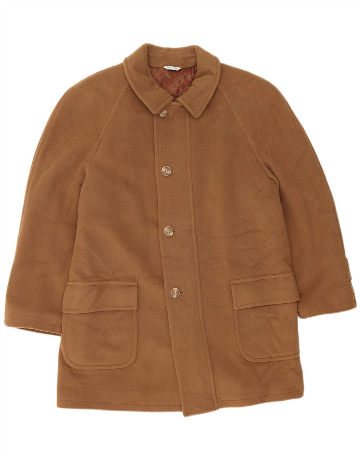 Мужское пальто Tadon UK 38 Medium Brown Wool