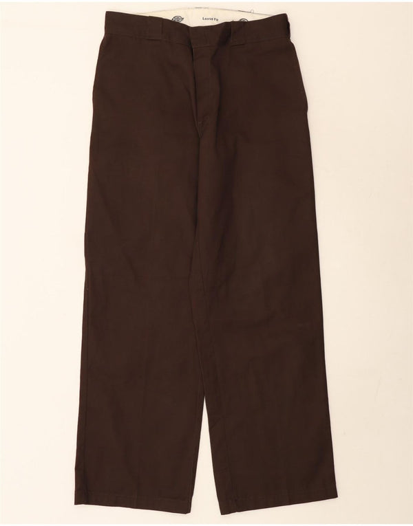Мужские брюки-карго свободного кроя Dickies W32 L32 коричневые из полиэстера
