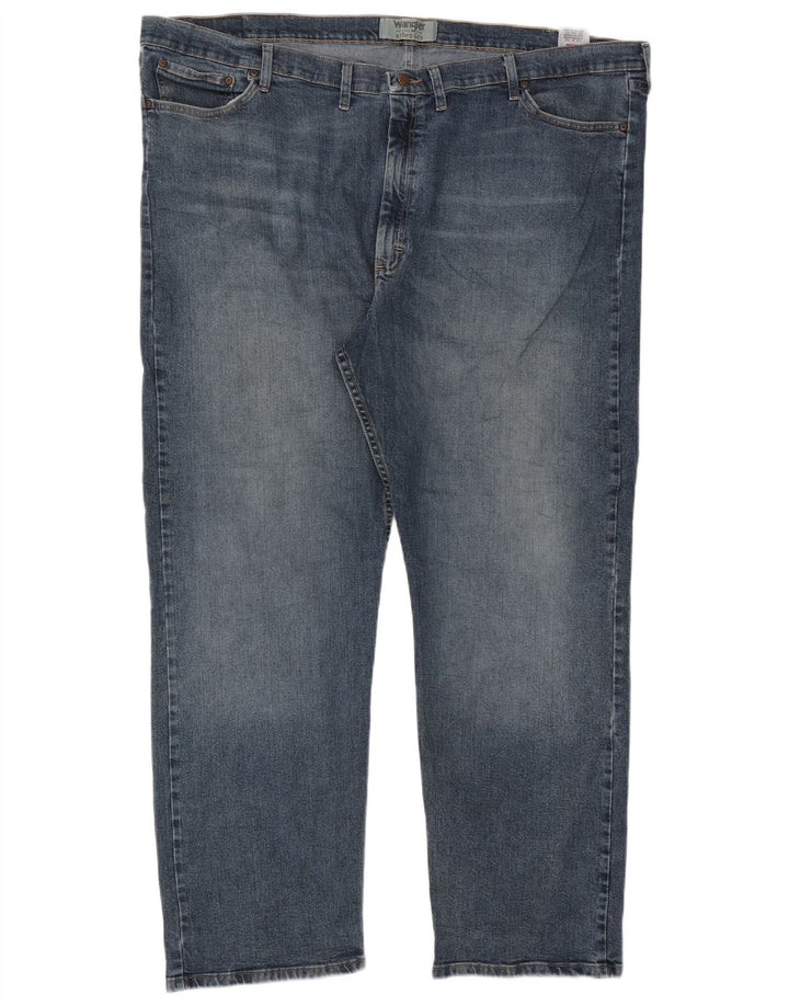Мужские прямые джинсы Wrangler W52 L32, синий хлопок