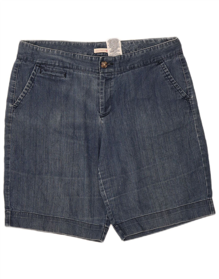 Женские джинсовые шорты Dockers US 14 XL W36 Синие, хлопок