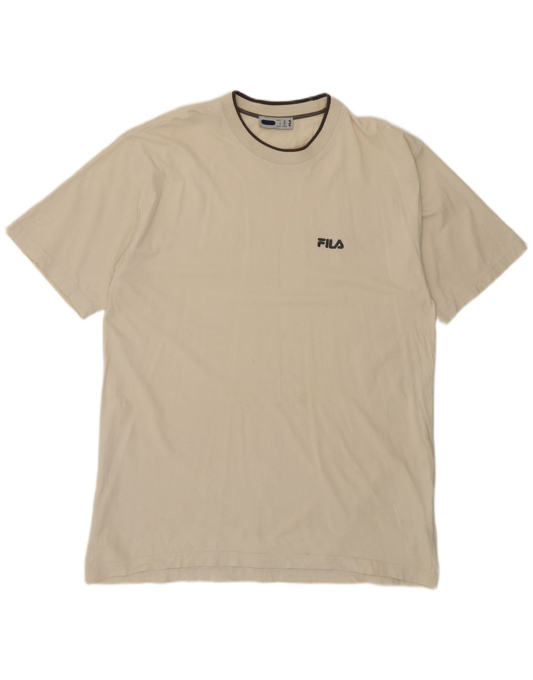 Мужская футболка Fila Top XL Бежевый хлопок