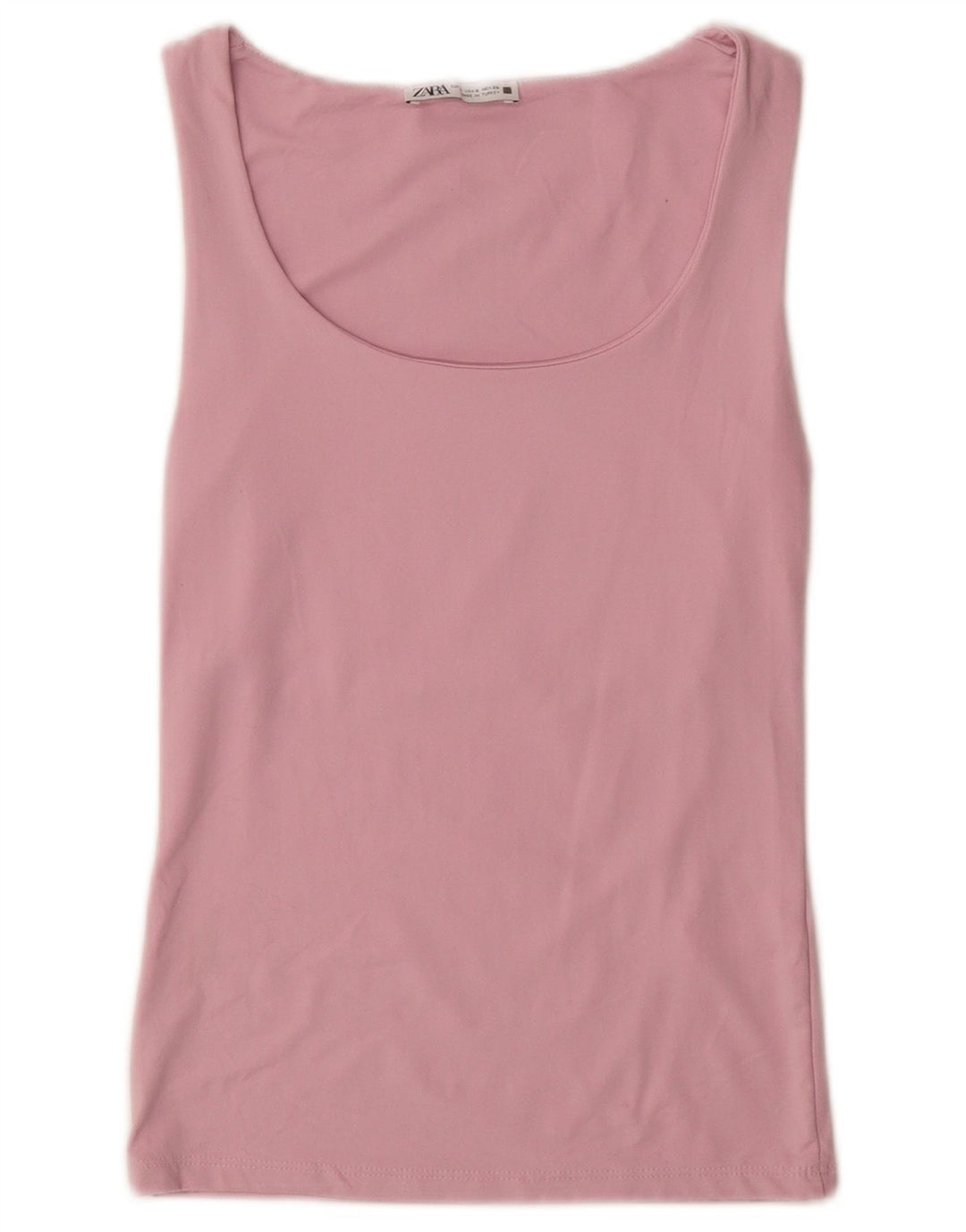 Женский жилет Zara UK 10, маленький розовый, полиамид