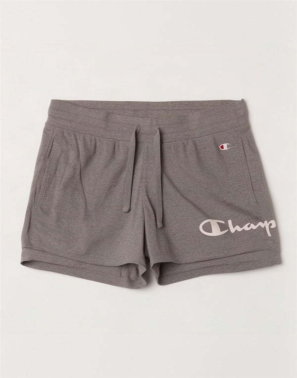Женские спортивные шорты Champion UK 6 XS, серые в крапинку