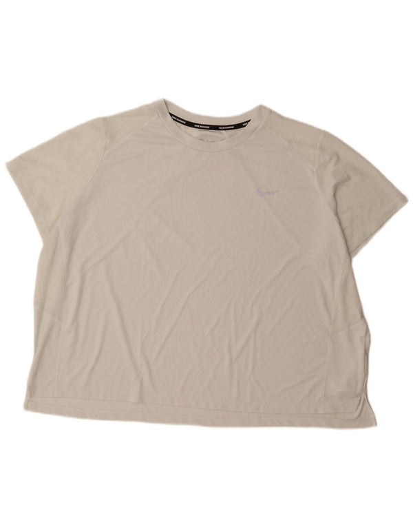 Мужская футболка Nike Dri Fit Top 3XL из белого полиэстера