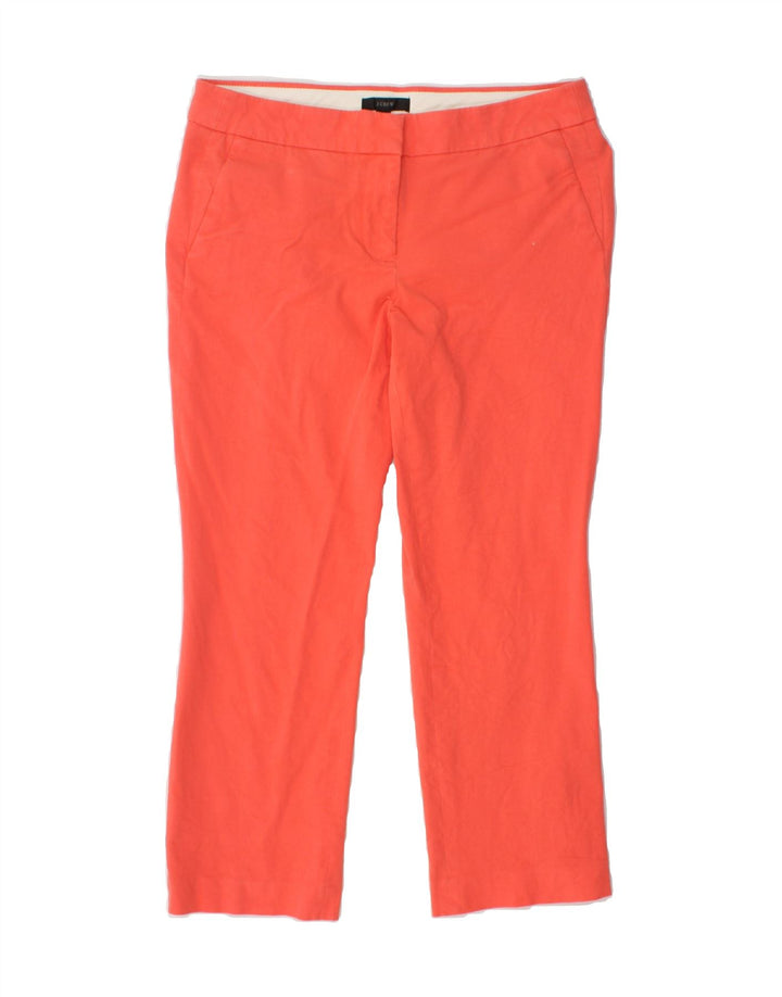 J. CREW Womens Bootcut Chino Trousers US 6 Medium W32 L25 Orange Cotton Vintage J. Crew and Second-Hand J. Crew from Messina Hembry 