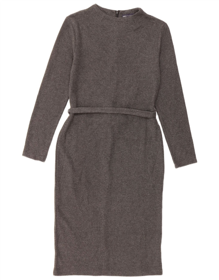 Женский джемпер Marks & Spencer, Великобритания, 10 шт., маленький, серый, хлопок