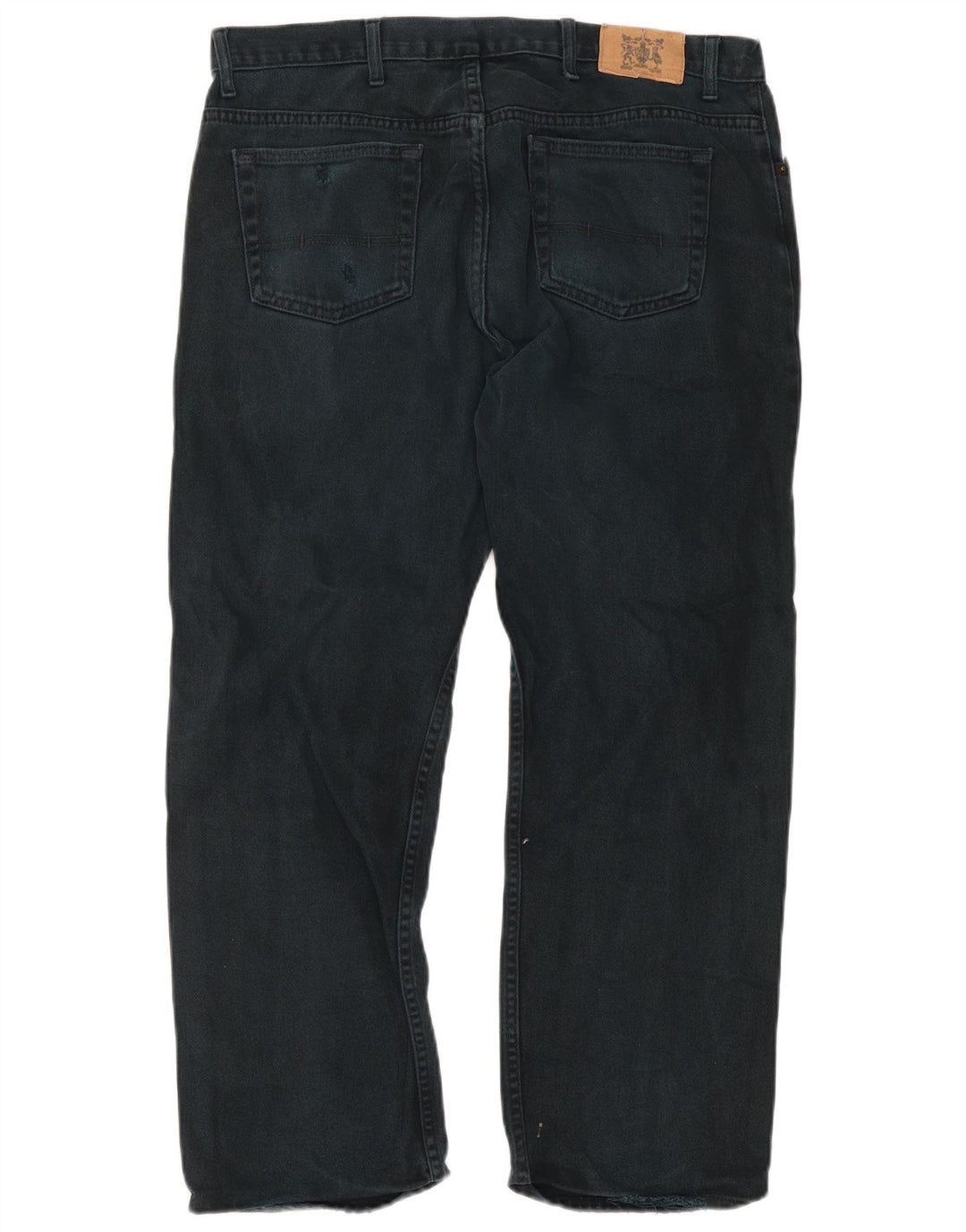 Мужские прямые джинсы Marks & Spencer W38 L29, черный хлопок