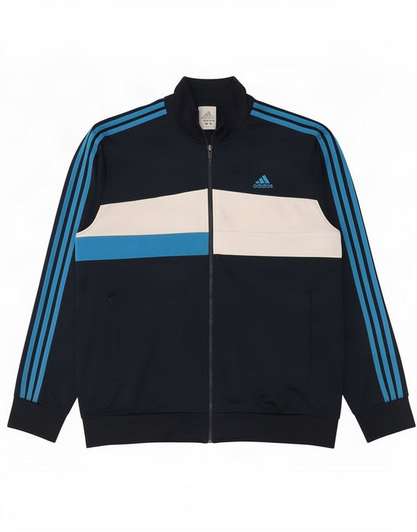 Мужской спортивный костюм Adidas Top Jacket UK 46/48 XL Темно-синий с цветными блоками