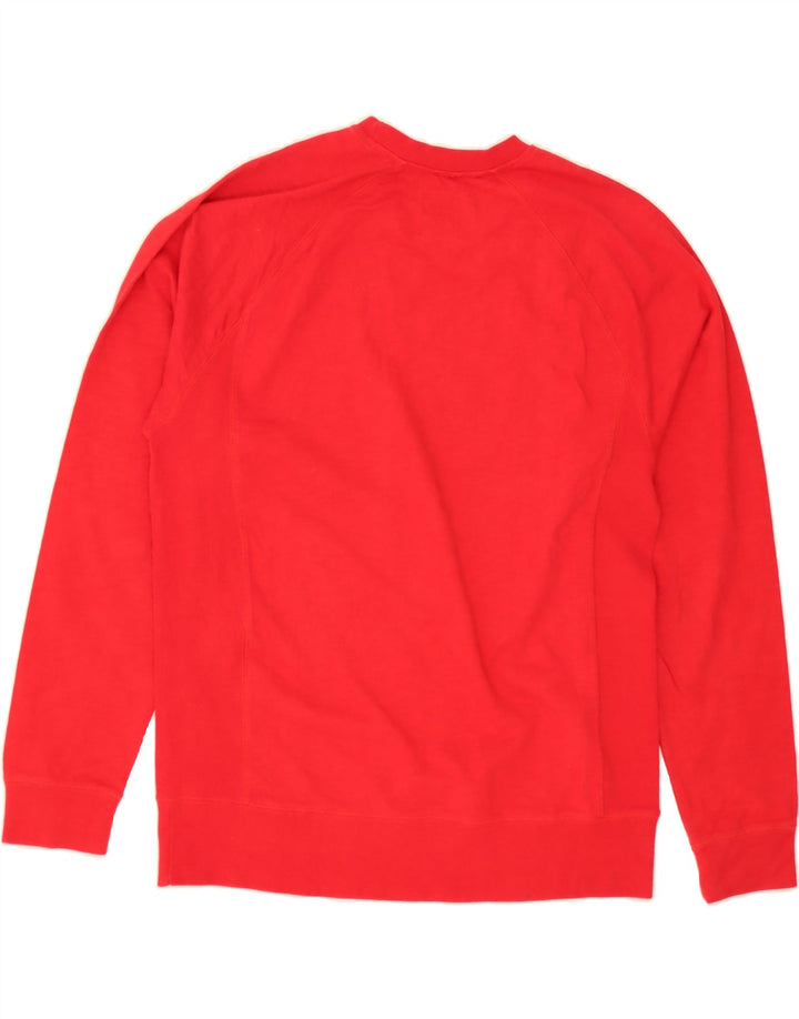 BURTON Mens Sweatshirt Jumper Large Red Cotton Vintage Burton and Second-Hand Burton from Messina Hembry 