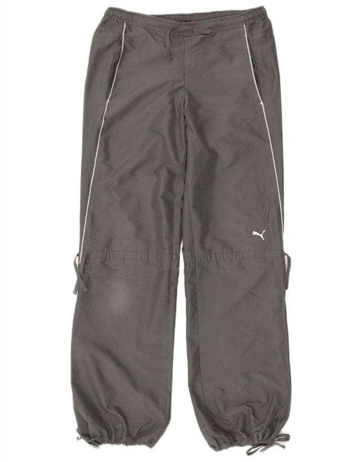Женские спортивные брюки Puma Joggers UK 10, маленькие серые, полиэстер